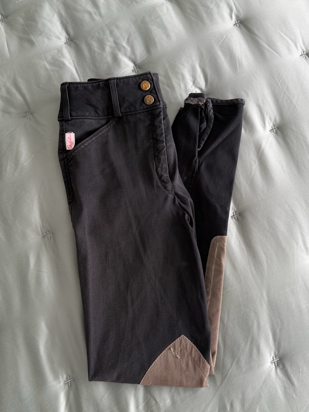 Black Tailored sportsman riding breeches